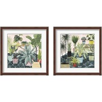 Framed Modern Jungle 2 Piece Framed Art Print Set