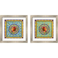 Framed 'Spanish Peppers 2 Piece Framed Art Print Set' border=