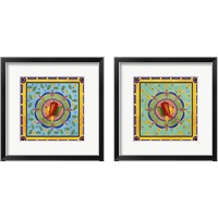 Framed 'Spanish Peppers 2 Piece Framed Art Print Set' border=