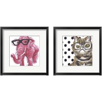 Framed Dapper Animal 2 Piece Framed Art Print Set