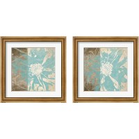 Framed 'Flower Flake 2 Piece Framed Art Print Set' border=