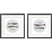Framed Three Fish 2 Piece Framed Art Print Set