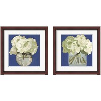 Framed White Hydrangeas 2 Piece Framed Art Print Set