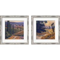 Framed 'Afternoon  2 Piece Framed Art Print Set' border=