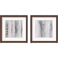 Framed 'Lavender & Sage 2 Piece Framed Art Print Set' border=
