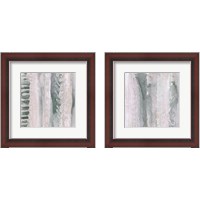 Framed 'Lavender & Sage 2 Piece Framed Art Print Set' border=