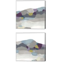 Framed 'Valley Prism 2 Piece Canvas Print Set' border=
