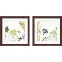 Framed Tropical Stems 2 Piece Framed Art Print Set