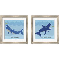 Framed 'Jawesome  2 Piece Framed Art Print Set' border=