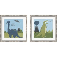 Framed Dino-mite 2 Piece Framed Art Print Set