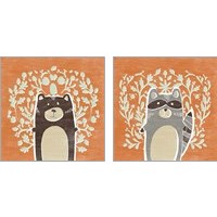 Framed Woodland Cutie 2 Piece Art Print Set