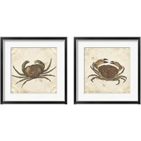 Framed 'La Mer Shellfish 2 Piece Framed Art Print Set' border=