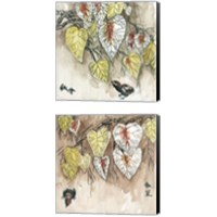 Framed 'Autumnal  2 Piece Canvas Print Set' border=