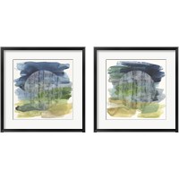 Framed Wax Moon 2 Piece Framed Art Print Set