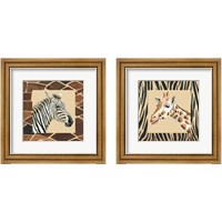 Framed Safari  2 Piece Framed Art Print Set