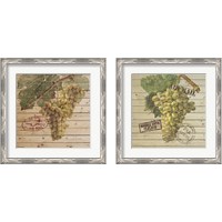 Framed 'Grape Crate 2 Piece Framed Art Print Set' border=