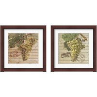 Framed 'Grape Crate 2 Piece Framed Art Print Set' border=