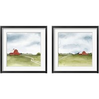 Framed 'Kentucky Sky 2 Piece Framed Art Print Set' border=