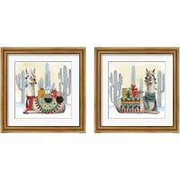 Framed 'Boho Christmas 2 Piece Framed Art Print Set' border=