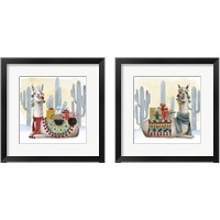 Framed 'Boho Christmas 2 Piece Framed Art Print Set' border=