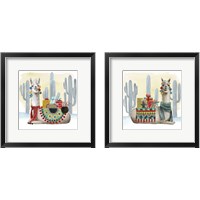 Framed Boho Christmas 2 Piece Framed Art Print Set