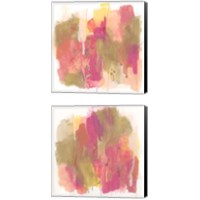 Framed Coral Borealis  2 Piece Canvas Print Set