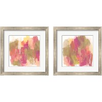 Framed 'Coral Borealis  2 Piece Framed Art Print Set' border=