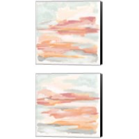 Framed 'Cloud Mesa 2 Piece Canvas Print Set' border=
