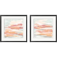 Framed 'Cloud Mesa 2 Piece Framed Art Print Set' border=