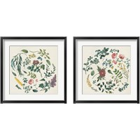 Framed 'Victorian Garden 2 Piece Framed Art Print Set' border=