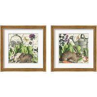 Framed Garden Rabbit 2 Piece Framed Art Print Set