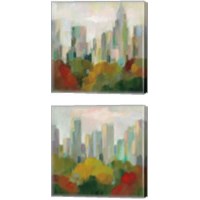 Framed 'NYC Central Park 2 Piece Canvas Print Set' border=