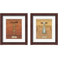 Framed 'Antique Corkscrew 2 Piece Framed Art Print Set' border=