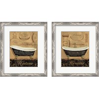 Framed Bain de Madame & Monsieur 2 Piece Framed Art Print Set