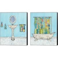 Framed 'FInding Your Way 2 Piece Canvas Print Set' border=