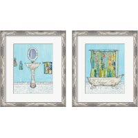 Framed 'FInding Your Way 2 Piece Framed Art Print Set' border=