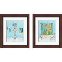 Framed 'FInding Your Way 2 Piece Framed Art Print Set' border=