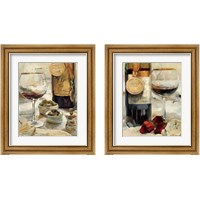 Framed 'Award Winning Wine 2 Piece Framed Art Print Set' border=
