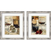 Framed 'Award Winning Wine 2 Piece Framed Art Print Set' border=