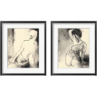 Framed Figurative Woman 2 Piece Framed Art Print Set