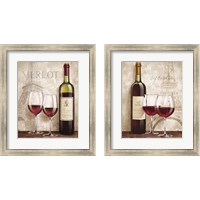 Framed Wine in Paris 2 Piece Framed Art Print Set
