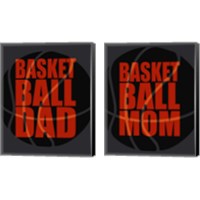 Framed 'Basketball Dad 2 Piece Canvas Print Set' border=
