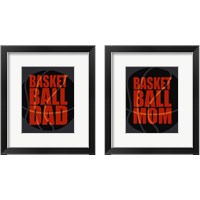 Framed 'Basketball Dad 2 Piece Framed Art Print Set' border=