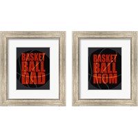 Framed 'Basketball Dad 2 Piece Framed Art Print Set' border=