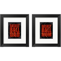 Framed 'Basketball Dad 2 Piece Framed Art Print Set' border=