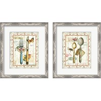 Framed Rose Garden Utensils 2 Piece Framed Art Print Set