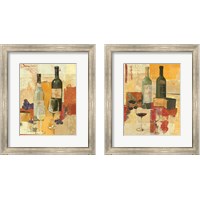 Framed Contemporary Wine Tasting 2 Piece Framed Art Print Set