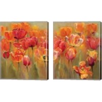 Framed Tulips in the Midst 2 Piece Canvas Print Set