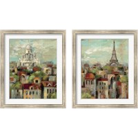 Framed Spring in Paris 2 Piece Framed Art Print Set