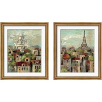 Framed Spring in Paris 2 Piece Framed Art Print Set